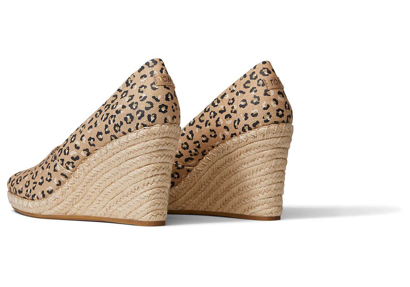 Toms Wedge Damskie Beżowe - Michelle Heel - 37XIKMCBH